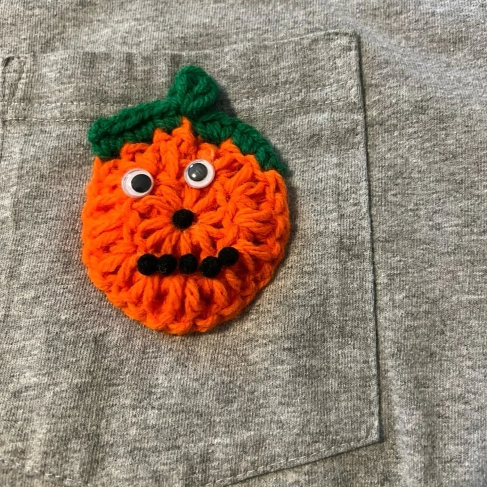 New Halloween Pumpkin Jack-O-Lantern Pin Claw Clasp Bookbag Keychain Charm 10 PC